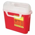 Bd Container Sharps 5.4 Qt Wall Red, 20PK 305443